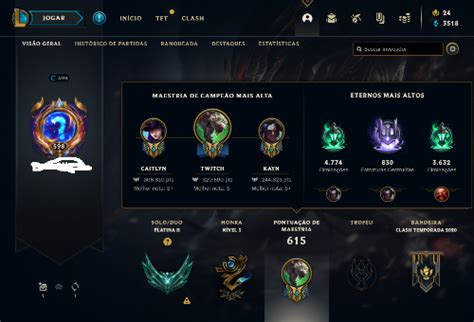 Conta Lol Platina Full Champs League Of Legends Contas Ggmax