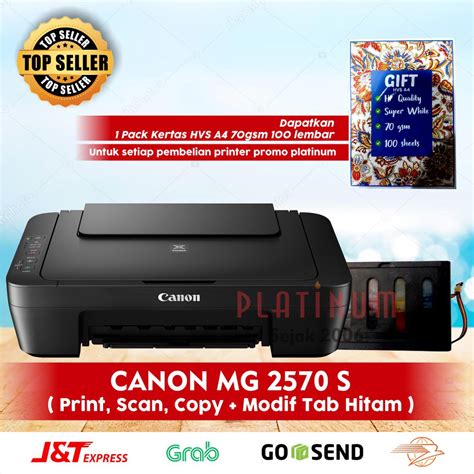 Jual Hot Promo Best Seller Tabung Hitam Canon Pixma Mg S Modif