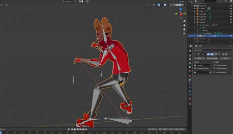 Animation Armature Won T Deform Mesh After Applying The Modifier