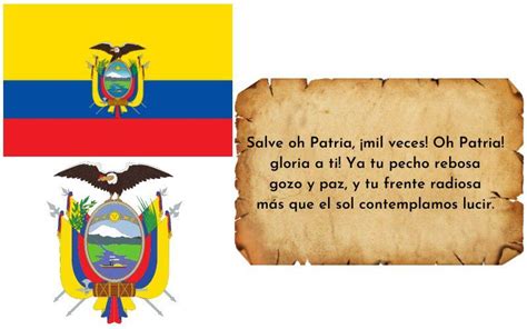 Los Simbolos Patrios Del Ecuador Bandera Del Ecuador Worksheet Theme