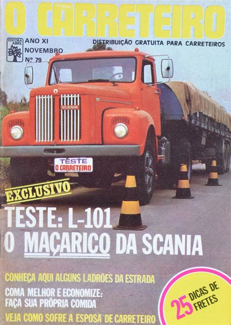 Teste do Scania L 101 Revista O Carreteiro Nº79 Digitaliza Flickr