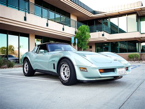 1982 Corvette Painted Rare Silver Green for Sale in Palm Springs - CorvetteForum