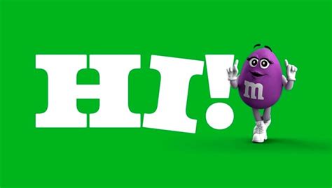 Mandms Debuts Purple Candy Character To Celebrate Inclusivity