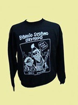 SUDADERA BARRIO SESAMO SIN CAPUCHA Potencial Hardcore