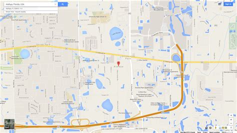 Alafaya Florida Map - United States