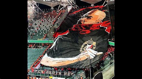 Oprawa Kibic W Widzewa W Warszawie Legia Warszawa Widzew