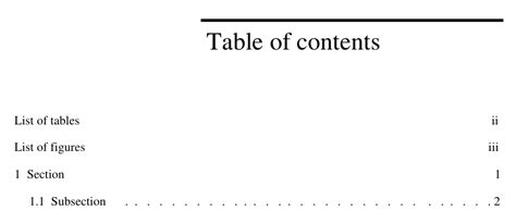 Custom Table Of Contents Layout TeX LaTeX Stack Exchange