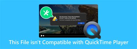 Solutions For This File Isn T Compatible With QuickTime Player Issue