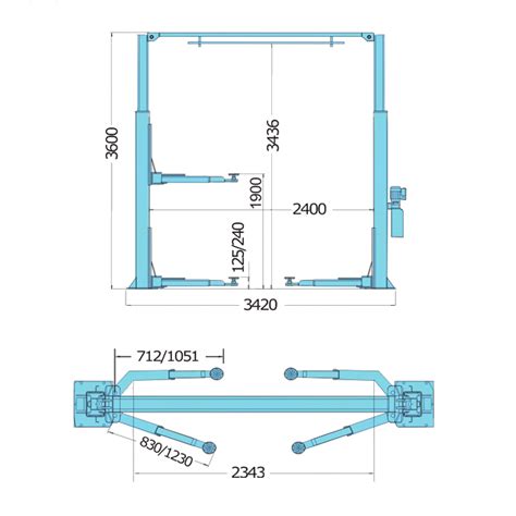 Elevador Columnas Kgs Sct Aco