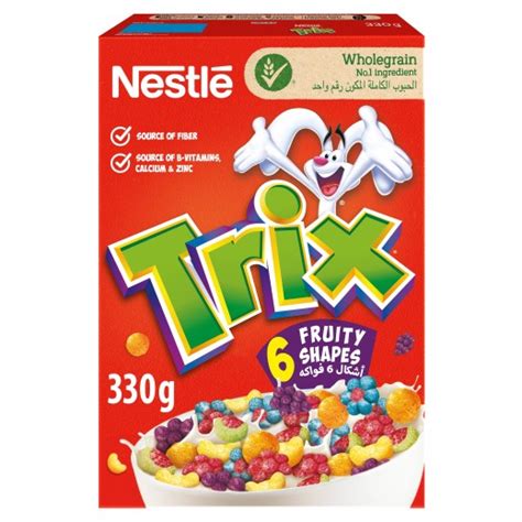 Buy Trix Fruity Shapes Breakfast Cereal 330 G توصيل