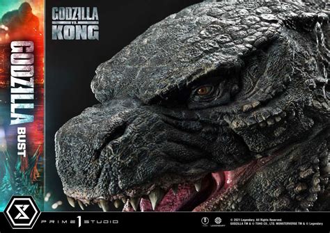 Bust Godzilla Bonus Version Godzilla Vs Kong Bust By Prime Studio