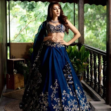 16 Breathtaking Blue Lehenga Designs That Have Us Floored