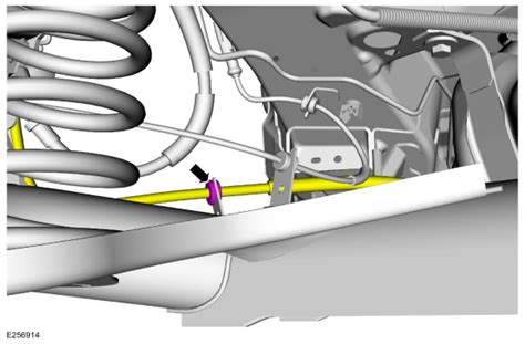 Ford Ecosport Removal And Installation Parking Brake Cable