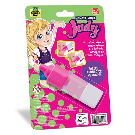 Mamadeira Mágica Leite Judy Brinquedo Educativo Para Brincar de Faz