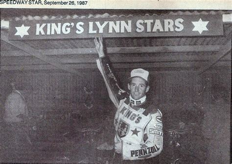 Upright Speedway on Twitter: "Not Michael Lee or Bobby Ott. The @KingsLynnStars Star is John ...