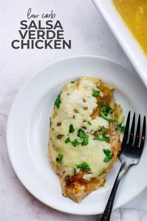 Easy Baked Salsa Verde Chicken That Low Carb Life