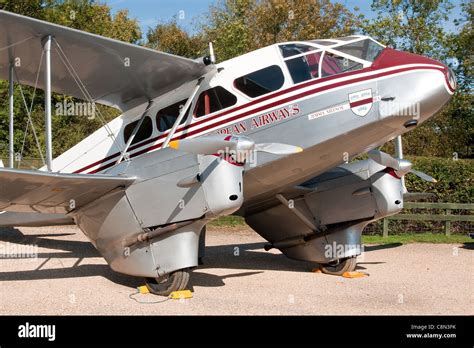 Shuttleworth Trust Propiedad De Havilland DH 89 Dragon Rapide En Los