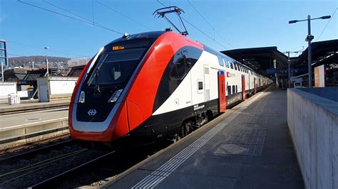 SBB RAB D e 502 TWINDEXX abfahrt in Zürich HB YouTube