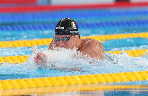 Mondiali Nuoto Martinenghi Argento Nei Rana La Sicilia