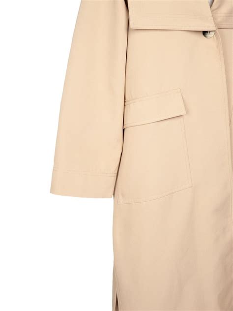 Heavy Twill Oversized Trench Coat Garmentory