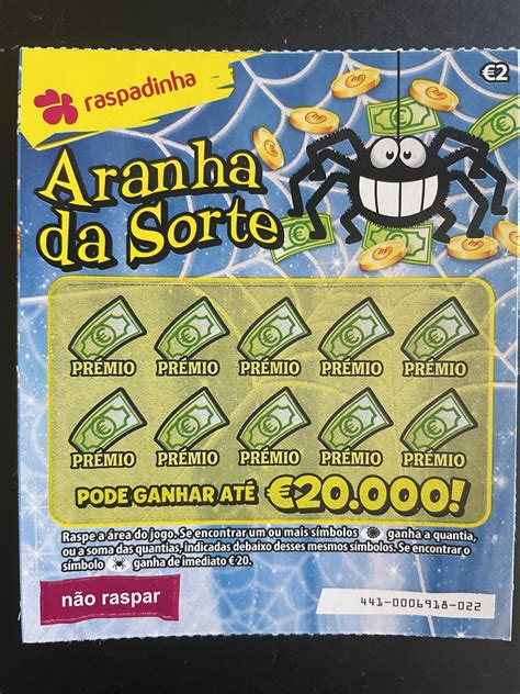 Raspadinha Aranha da Sorte Toda a informação sobre esta raspadinha