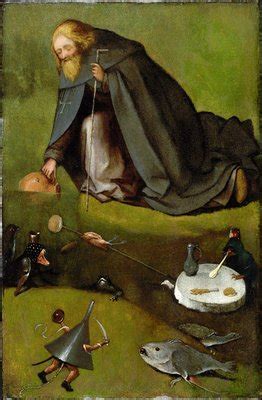 La Tentation De Saint Antoine Hieronymus Bosch