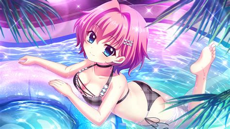 Izumi Tsubasu Hiiragi Kae Re Stage Game Cg Non Web Source Official Art Girl Ass Bikini