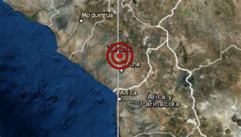 Tacna Sismo De Magnitud 41 Se Registró Esta Mañana Señala Igp Peru El Comercio PerÚ