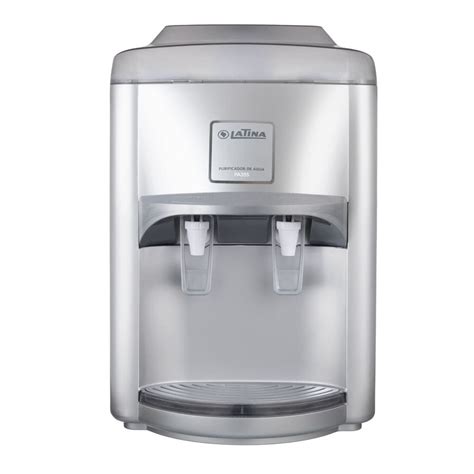 Purificador De Gua Refrigerado Latina Pa Branco Compressor Plat V