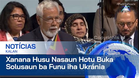 PM Xanana Gusmão Husu ba Nasaun Hotu iha Mundu Atu Buka Solusaun Hodi