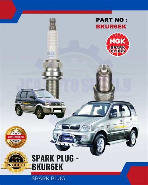 Perodua Kembara Spark Plug NGK BKUR6EK 4pcs Set