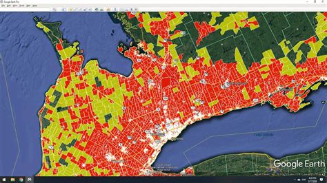 Canadian Population Density Map - YouTube