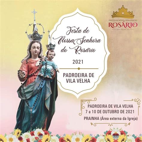 Festa De Nossa Senhora Do Ros Rio Arquidiocese De Vit Ria