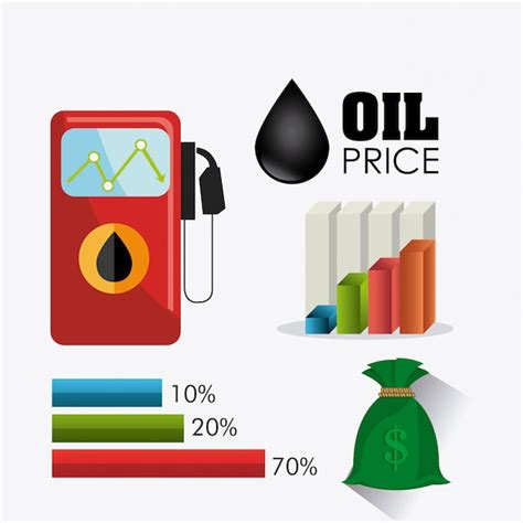 Erdöl und erdölindustrie infografik Kostenlose Vektor