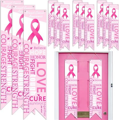 Amazon Pcs Breast Cancer Awareness Party Decorations Breast