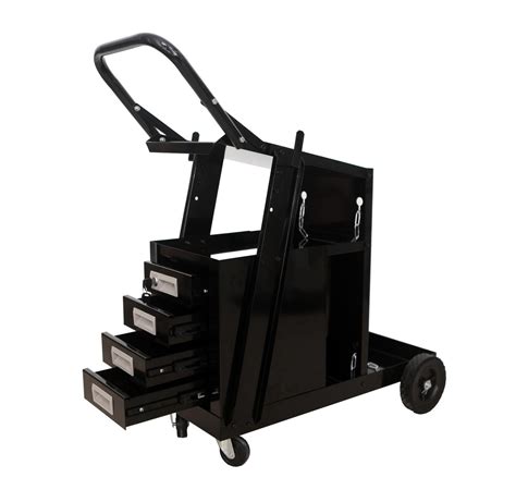 Welding Cart Trolley With Drawers Welder Storage Bench Mig Tig Arc