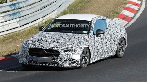 Mercedes Benz Cle Class Spy Shots And Video New Nameplate To