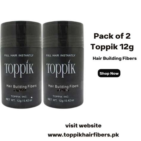 Toppik Hair Building Fibers In Pakistan Official Website