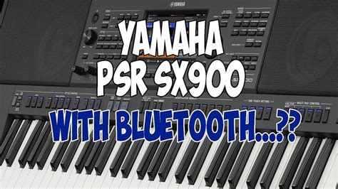 Yamaha Psr Sx Demo Youtube