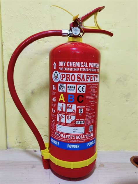 Pro Safety Abc Powder Based Fire Extinguishers For Industrial Use