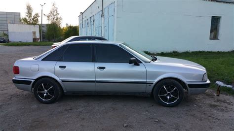 Вот и колесики летние новые — Audi 80 B4 2 л 1992 года колёсные