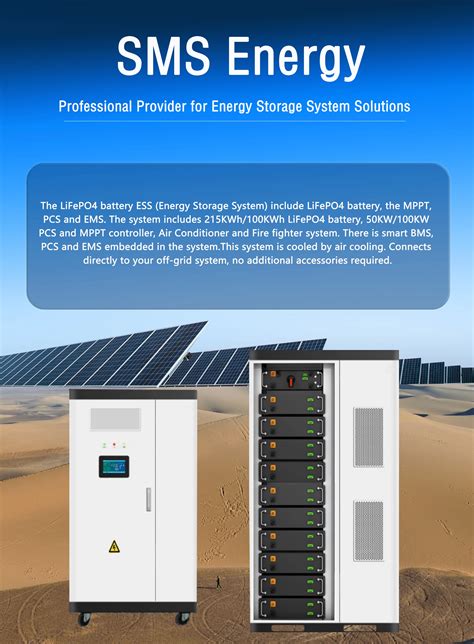 Factory Direct Industrial Commercial Energy Storage 50kw 100kwh 100kw 200kwh Battery Cabinet