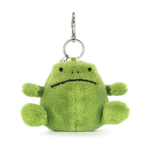 Jellycat Ricky Rain Frog Bag Charm 8x8cm Design 24 Ts