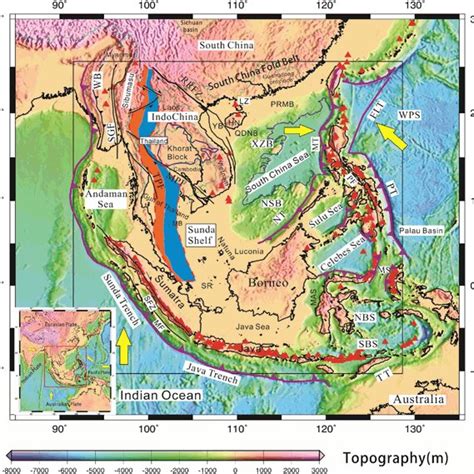 Asia Geological Map