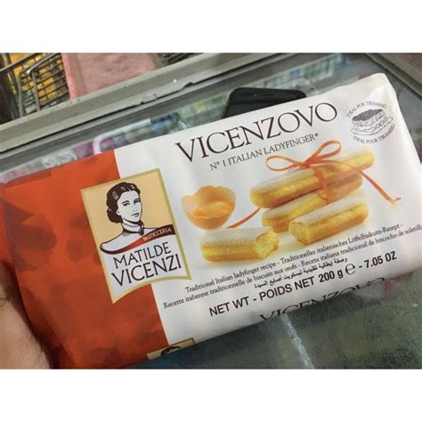 Jual Vicenzovo Biskuit Lady Finger 200gr Impor Italy Shopee Indonesia