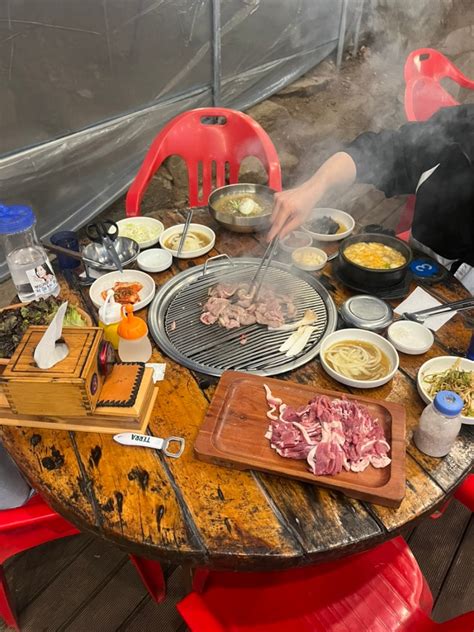 백운호수 맛집 대들보 정육식당 야장이 예술인곳 네이버 블로그