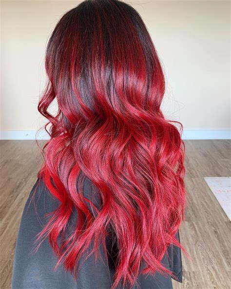 Ombr Hair Vermelho Ideias Para Mulheres Que Amam Essa Cor Forte