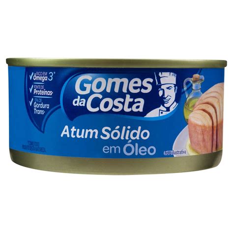 Atum Sólido Com Óleo Gomes Da Costa Lata 170g Mercantilnovaera