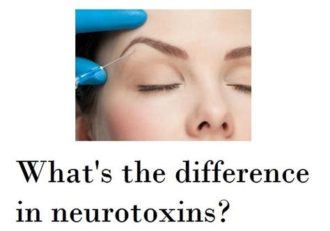 Navigating The Differences In Neurotoxins Face Treatment Wrinkle Solution Botox Wrinkles