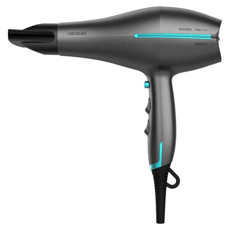 Cecotec Bamba IoniCare 5300 Maxi Aura Black Secador de Pelo Iónico